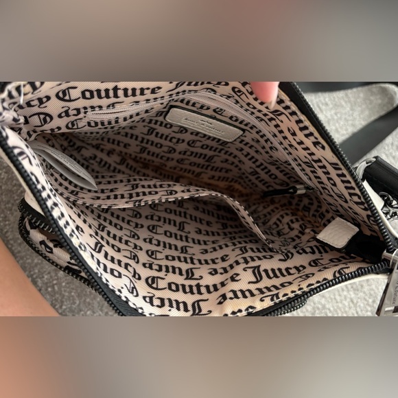 Juicy Couture All Nighter White/Pink Crossbody - Picture 5 of 7